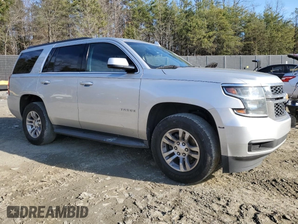 2017 Chevrolet Tahoe LT with VIN 1GNSKBKC2HR113257, listed as a Copart auction lot 86961484 with 158,909 mi miles and Salvage Title. Bid and sale history available at DreamBid. Image 4.