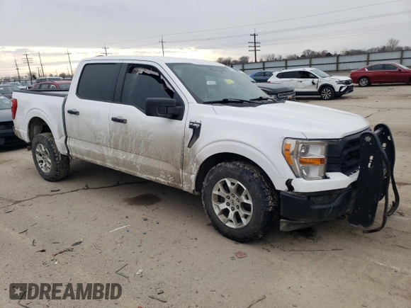 2022 Ford F-150 z VIN 1FTFW1P84NKE40857, wystawiony jako Copart lot #88334595 z przebiegiem 56 208 mil mil oraz Czysty tytuł • Clean title. Historia ofert i sprzedaży dostępna na DreamBid. Obrazek 4.