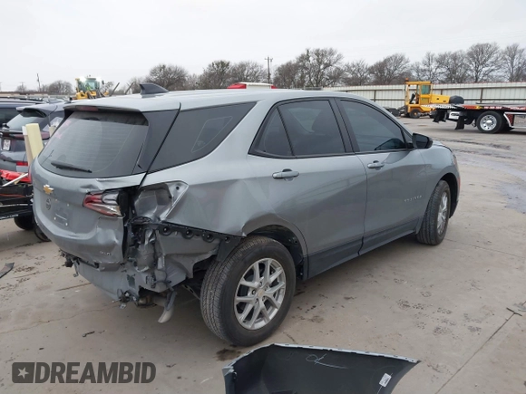 2024 Chevrolet Equinox LS z VIN 3GNAXSEG9RL205583, wystawiony jako IAAI lot #41403166 z przebiegiem 20 199 mil mil oraz . Historia ofert i sprzedaży dostępna na DreamBid. Obrazek 4.