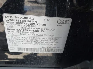 2018 Audi Q5 Premium Plus z VIN WA1BNAFY7J2094777, wystawiony jako IAAI lot #42265300 z przebiegiem Nie podano mil oraz . Historia ofert i sprzedaży dostępna na DreamBid. Obrazek 9.