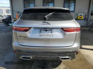 2021 Jaguar F-Pace S with VIN SADCJ2EU5MA664381, listed as a Copart auction lot 45389385 with 67,784 mi miles and Salvage title. Bid and sale history available at DreamBid. Image 6.