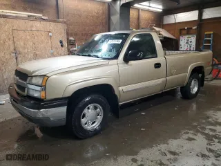 2004 Chevrolet Silverado 1500 Z71 with VIN 1GCEK14T54Z292272, listed as a Copart auction lot 43121785 with 174,768 mi miles and Salvage Title. Bid and sale history available at carsss.com. Image 1.