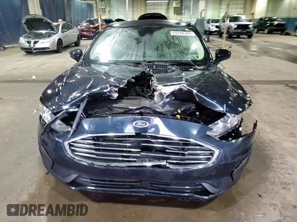 2020 Ford Fusion SE with VIN 3FA6P0HD9LR179565, listed as a Copart auction lot 83744344 with 51,299 mi miles and Salvage Title. Bid and sale history available at carsss.com. Image 13.