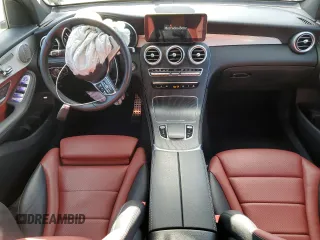 2021 Mercedes-Benz GLC with VIN W1N0J8EB4MF892643, listed as a Copart auction lot 82924654 with 25,270 mi miles and Salvage Title. Bid and sale history available at carsss.com. Image 8.