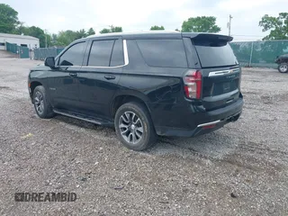 2023 Chevrolet Tahoe LT with VIN 1GNSKNKD6PR497553, listed as a IAAI auction lot 42180897 with Not provided miles and . Bid and sale history available at DreamBid. Image 3.