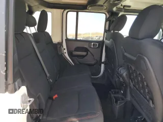 2020 Jeep Wrangler Unlimited Rubicon z VIN 1C4HJXFG8LW270561, wystawiony jako Copart lot #59327255 z przebiegiem Nie podano mil oraz Szkoda całkowita • Salvage title. Historia ofert i sprzedaży dostępna na DreamBid. Obrazek 10.