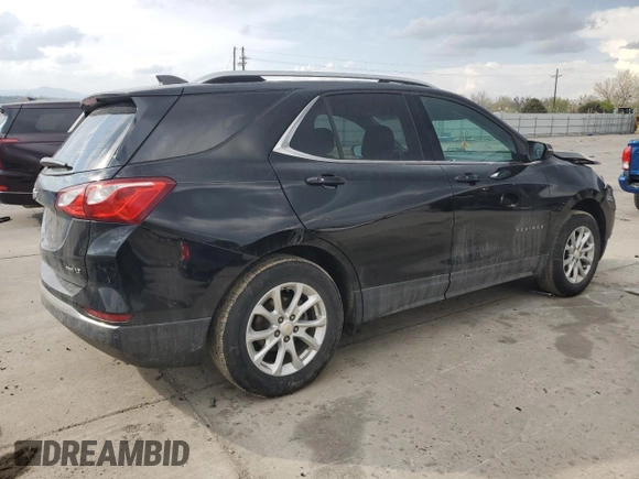 2018 Chevrolet Equinox LT z VIN 2GNAXSEVXJ6345164, wystawiony jako Copart lot #54562235 z przebiegiem 102 810 mil mil oraz Szkoda całkowita • Salvage title. Historia ofert i sprzedaży dostępna na DreamBid. Obrazek 3.