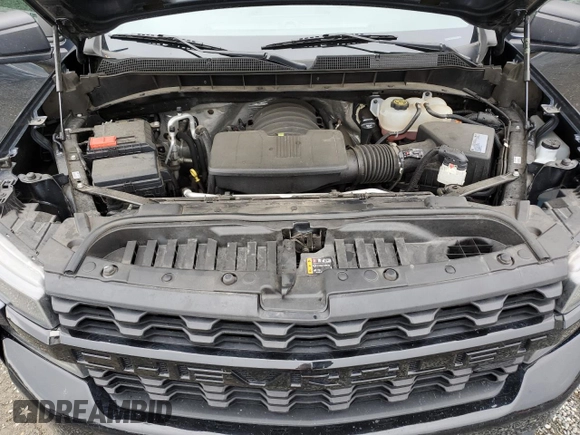 2021 Chevrolet Silverado 1500 Custom Trail Boss with VIN 1GCPYCEF7MZ283388, listed as a Copart auction lot 54305835 with 40,756 mi miles and Salvage Title. Bid and sale history available at DreamBid. Image 11.