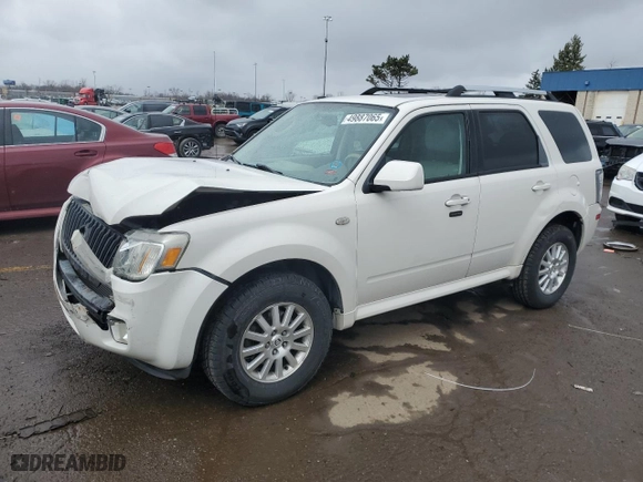 2009 Mercury Mariner Premier with VIN 4M2CU87GX9KJ02081, listed as a Copart auction lot 49887065 with 135,603 mi miles and Clean Title. Bid and sale history available at carsss.com. Image 1.