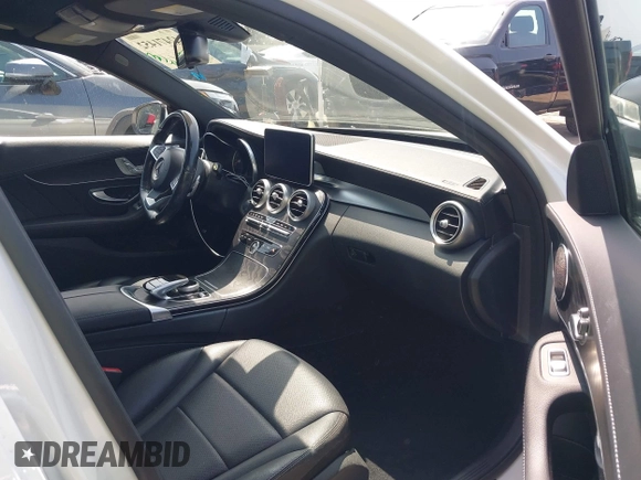 2016 Mercedes-Benz C 300 with VIN 55SWF4JB7GU172309, listed as a IAAI auction lot 42471452 with 52,781 mi miles and . Bid and sale history available at DreamBid. Image 5.