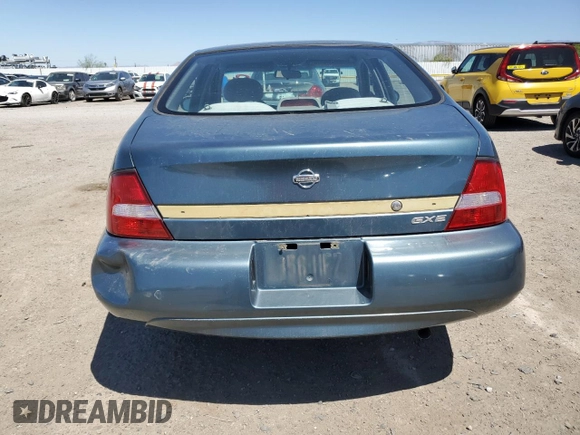 2001 Nissan Altima GXE with VIN 1N4DL01D61C221554, listed as a Copart auction lot 53425575 with 77,408 mi miles and Salvage Title. Bid and sale history available at carsss.com. Image 6.