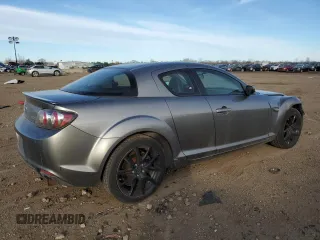 2009 Mazda RX-8 R3 with VIN JM1FE174290400312, listed as a Copart auction lot 42695755 with 87,355 mi miles and Salvage Title. Bid and sale history available at carsss.com. Image 3.