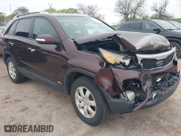 2011 Kia Sorento LX with VIN 5XYKTCA11BG070046, listed as a IAAI auction lot 42136751 with 112,661 mi miles and . Bid and sale history available at DreamBid. Image 1.