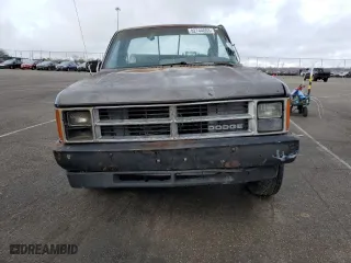 1989 Dodge Dakota "S" with VIN 1B7GL26X9KS129335, listed as a Copart auction lot 82744003 with 174,152 mi miles and Salvage Title. Bid and sale history available at carsss.com. Image 5.