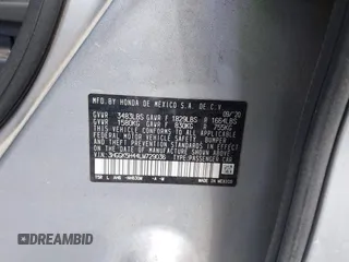 2020 Honda Fit LX z VIN 3HGGK5H44LM729036, wystawiony jako IAAI lot #41840623 z przebiegiem 134 277 mil mil oraz . Historia ofert i sprzedaży dostępna na DreamBid. Obrazek 9.