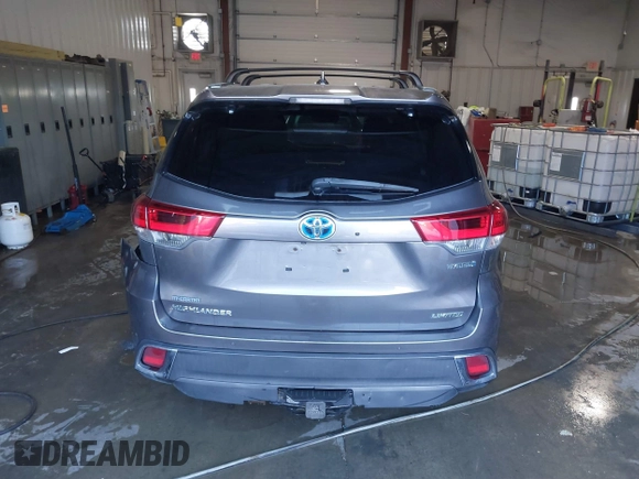 2018 Toyota Highlander Hybrid Limited с VIN 5TDDGRFH0JS039412, выставлен на аукционе IAAI как лот 41369168 с пробегом 106 724 миль миль и . История ставок и продаж доступна на DreamBid. Изображение 16.