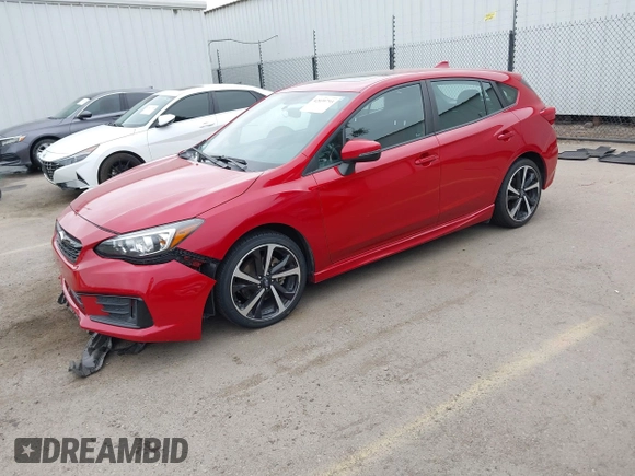 2020 Subaru Impreza Special Sports z VIN 4S3GTAM64L3706644, wystawiony jako IAAI lot #42039793 z przebiegiem Nie podano mil oraz . Historia ofert i sprzedaży dostępna na DreamBid. Obrazek 17.