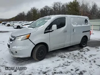 2015 Chevrolet City Express Cargo Van LS with VIN 3N63M0YN2FK700277, listed as a Copart auction lot 41478875 with 154,077 mi miles and Salvage Title. Bid and sale history available at carsss.com. Image 1.