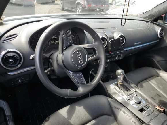 2020 Audi A3 Sedan Premium with VIN WAUAUGFF1LA074987, listed as a Copart auction lot 61316193 with 58,665 mi miles. Bid and sale history available at carsss.com. Image 8.