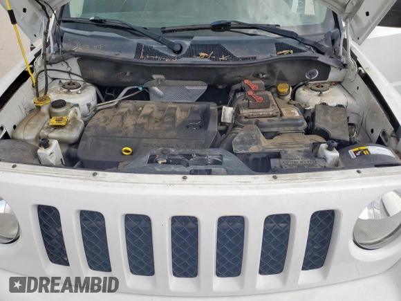 2017 Jeep Patriot Latitude with VIN 1C4NJPFB2HD184396, listed as a Copart auction lot 59564425 with 150,461 mi miles and Salvage title. Bid and sale history available at DreamBid. Image 12.
