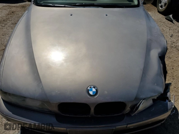 2003 BMW 5 Series 525iA with VIN WBADT43453G034099, listed as a Copart auction lot 71457414 with 0 mi miles and Salvage Title. Bid and sale history available at carsss.com. Image 13.
