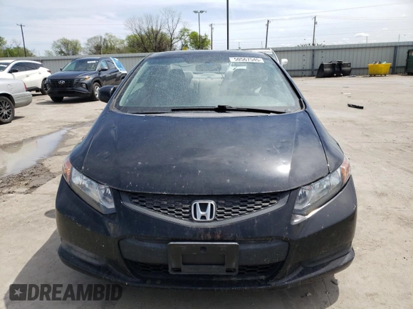 2012 Honda Civic Cpe EX with VIN 2HGFG3B89CH507832, listed as a Copart auction lot 50567545 with 168,201 mi miles and Salvage Title. Bid and sale history available at carsss.com. Image 5.