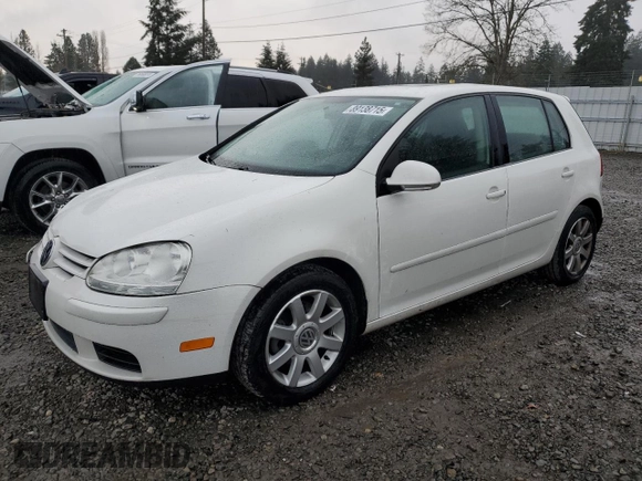 2007 Volkswagen Rabbit with VIN WVWDS71K07W262029, listed as a Copart auction lot 89138715 with 156,200 mi miles and Salvage title. Bid and sale history available at DreamBid. Image 1.