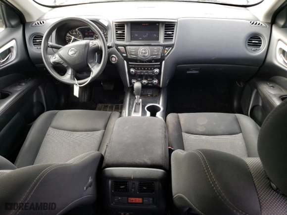 2020 Nissan Pathfinder S with VIN 5N1DR2AN6LC577174, listed as a Copart auction lot 48802775 with 58,442 mi miles and Salvage Title. Bid and sale history available at carsss.com. Image 8.