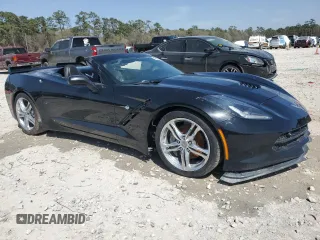 2017 Chevrolet Corvette 3LT with VIN 1G1YF3D70H5123914, listed as a Copart auction lot 49050035 with 64,116 mi miles and Clean Title. Bid and sale history available at carsss.com. Image 4.