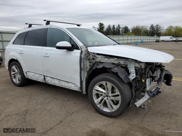 2021 Audi Q7 Premium with VIN WA1AXAF72MD022343, listed as a Copart auction lot 50434834 with 96,076 mi miles. Bid and sale history available at carsss.com. Image 4.