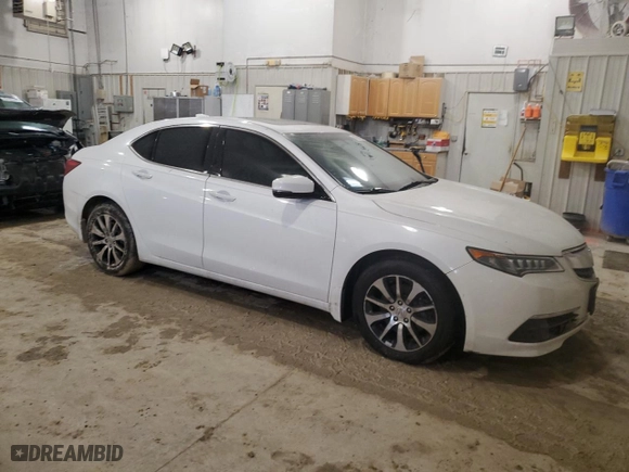 2016 Acura TLX with VIN 19UUB1F34GA012189, listed as a Copart auction lot 43528195 with 111,663 mi miles and Salvage Title. Bid and sale history available at carsss.com. Image 4.