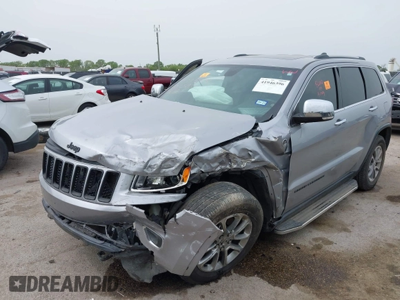 2015 Jeep Grand Cherokee Limited with VIN 1C4RJFBG4FC705392, listed as a IAAI auction lot 41946396 with 1 mi miles. Bid and sale history available at carsss.com. Image 17.