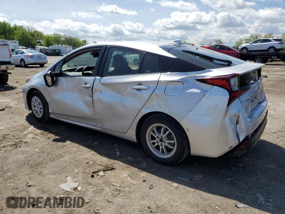 2022 Toyota Prius L Eco with VIN JTDKAMFU0N3176513, listed as a Copart auction lot 55253605 with 47,950 mi miles and Non Repairable. Bid and sale history available at DreamBid. Image 2.