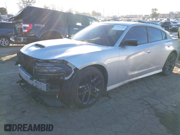 2020 Dodge Charger R/T with VIN 2C3CDXCT1LH219604, listed as a IAAI auction lot 41313469 with 58,665 mi miles and . Bid and sale history available at carsss.com. Image 2.