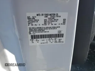2013 Ford F-150 XL with VIN 1FTFX1EF9DFC86135, listed as a Copart auction lot 49378005 with 92,192 mi miles and Salvage title. Bid and sale history available at DreamBid. Image 12.
