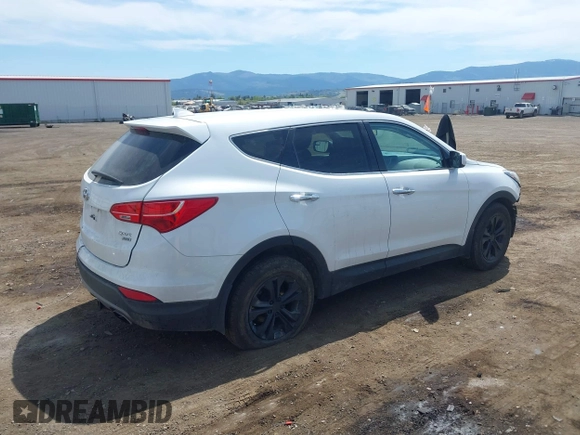 2016 Hyundai Santa Fe z VIN 5XYZTDLB9GG364375, wystawiony jako IAAI lot #42203404 z przebiegiem 143 838 mil mil oraz . Historia ofert i sprzedaży dostępna na DreamBid. Obrazek 4.