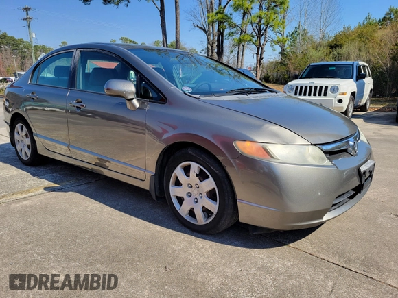 2008 Honda Civic LX z VIN 2HGFA16528H351971, wystawiony jako IAAI lot #41810695 z przebiegiem 221 757 mil mil oraz . Historia ofert i sprzedaży dostępna na DreamBid. Obrazek 1.