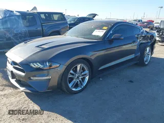 2019 Ford Mustang EcoBoost with VIN 1FA6P8TH7K5154190, listed as a IAAI auction lot 41386490 with 43,527 mi miles and . Bid and sale history available at carsss.com. Image 17.