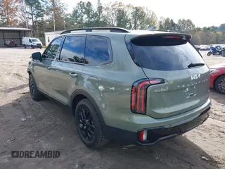 2024 Kia Telluride SX Prestige X-Pro with VIN 5XYP5DGC8RG459193, listed as a IAAI auction lot 40973506 with 10,541 mi miles and . Bid and sale history available at DreamBid. Image 3.