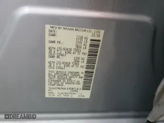 2016 Nissan Murano S with VIN 5N1AZ2MG9GN108543, listed as a Copart auction lot 48352075 with 113,567 mi miles and Salvage Title. Bid and sale history available at carsss.com. Image 14.