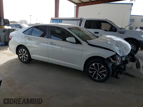 2023 Volkswagen Jetta S with VIN 3VW5M7BU4PM045577, listed as a Copart auction lot 48581855 with 54,432 mi miles and Clean title. Bid and sale history available at DreamBid. Image 4.