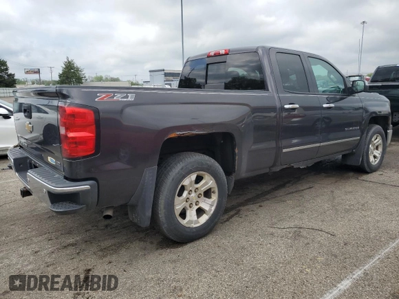 2014 Chevrolet Silverado 1500 LTZ with VIN 1GCVKSEC3EZ280112, listed as a Copart auction lot 55689055 with 126,269 mi miles and Clean Title. Bid and sale history available at DreamBid. Image 3.