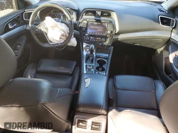 2017 Nissan Maxima SV with VIN 1N4AA6AP8HC413025, listed as a Copart auction lot 86098434 with 125,527 mi miles and Salvage Title. Bid and sale history available at carsss.com. Image 8.