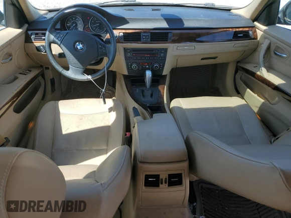 2011 BMW 3 Series 328i with VIN WBAPH5G50BNM76175, listed as a Copart auction lot 53102645 with 89,187 mi miles and Salvage Title. Bid and sale history available at carsss.com. Image 8.