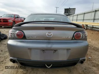 2005 Mazda RX-8 with VIN JM1FE173450156633, listed as a Copart auction lot 47253255 with 115,153 mi miles and Salvage Title. Bid and sale history available at carsss.com. Image 6.