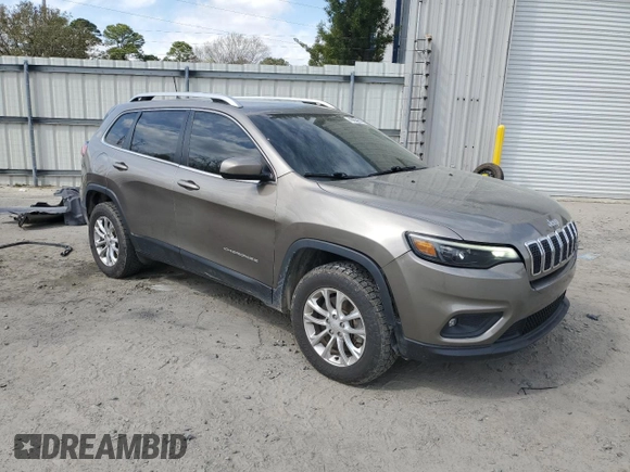 2019 Jeep Cherokee Latitude with VIN 1C4PJMCX5KD193754, listed as a Copart auction lot 45904625 with 83,807 mi miles and Salvage Title. Bid and sale history available at carsss.com. Image 4.