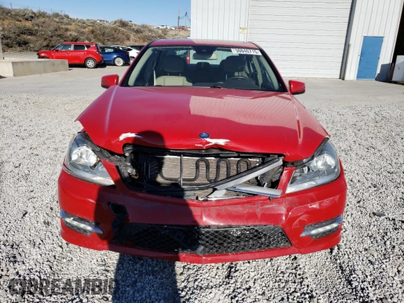 2013 Mercedes-Benz C 300 Sport with VIN WDDGF8AB1DG111008, listed as a Copart auction lot 50840715 with 86,659 mi miles and Salvage Title. Bid and sale history available at DreamBid. Image 5.