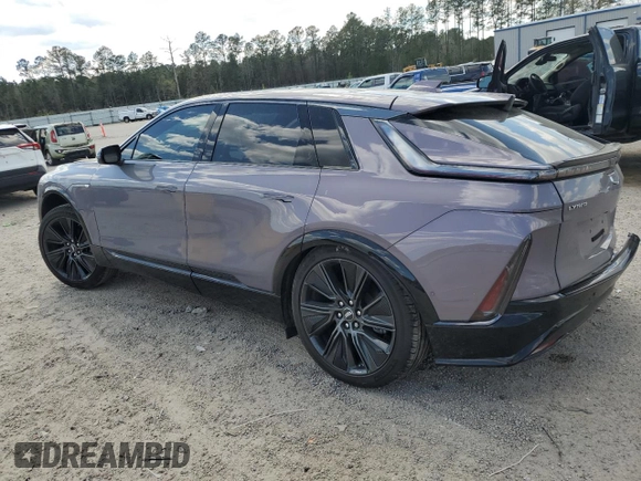 2024 Cadillac LYRIQ Sport z VIN 1GYKPWRK3RZ126481, wystawiony jako Copart lot #49578335 z przebiegiem 3 553 mil mil oraz Czysty tytuł • Clean title. Historia ofert i sprzedaży dostępna na DreamBid. Obrazek 2.