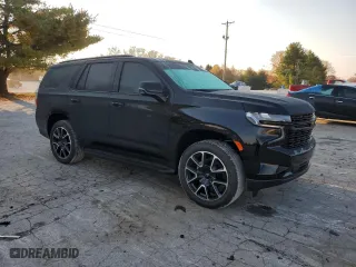 2024 Chevrolet Tahoe RST with VIN 1GNSKRKD9RR333174, listed as a Copart auction lot 78360524 with 0 mi miles and Salvage Title. Bid and sale history available at carsss.com. Image 4.
