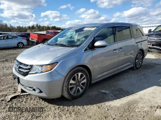 2016 Honda Odyssey Touring Elite with VIN 5FNRL5H96GB012423, listed as a Copart auction lot 47163095 with 91,199 mi miles and Clean Title. Bid and sale history available at carsss.com. Image 1.